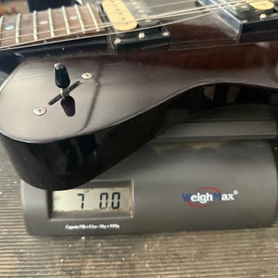 b3 (Gene Baker) a Prototype of Custom ordered b3 guitar -  Model: L.A., made in 2010 - Ox Blood - Blend Les Paul Strat Tele Features image 12