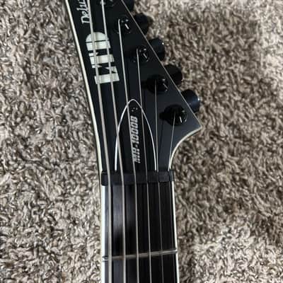 ESP LTD MH-1000 Baritone 2025 - Black Satin image 4