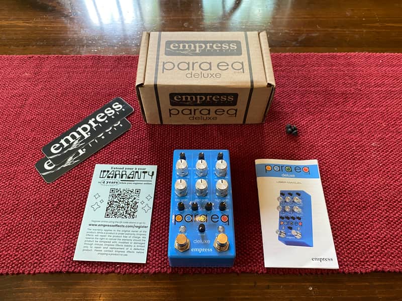 Empress ParaEQ MKII Deluxe 2022 - Present - Blue image 1
