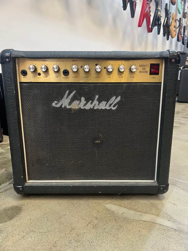 Marshall MOSFET 100 reverb 5100 80s - Black image 1