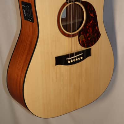 Maton Solid Road Series SRS70C Natural Satin Finish Dreadnought Cutaway Acoustic Electric with case NEW image 8