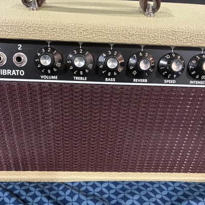 Fender Limited Edition '65 Reissue Deluxe Reverb Head 2014 - 2016 - Blonde image 6