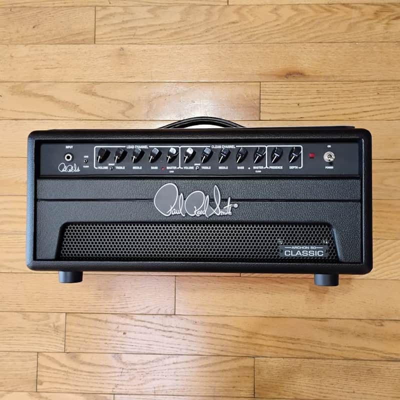 PRS Archon 50 Classic - 2-Channel 50-Watt Guitar Amp Head - 2021 - Present - 1-Button Footswitch - Power Cable - Black image 1