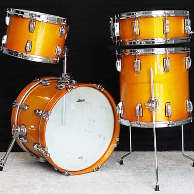 Ludwig Classic Maple Jazzette 18" / 12" / 14" & Snare Drum Set w/ VIDEO! Bop Kit Outfit Rounded Edges image 8