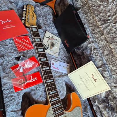 Fender Telecaster Thinline Super Deluxe Parallel Universe Agosto 2008 - Orange image 5