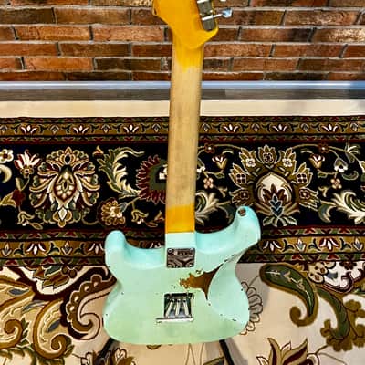 2022 Fender Custom Shop 1959 Stratocaster Heavy Relic, Surf Green image 9