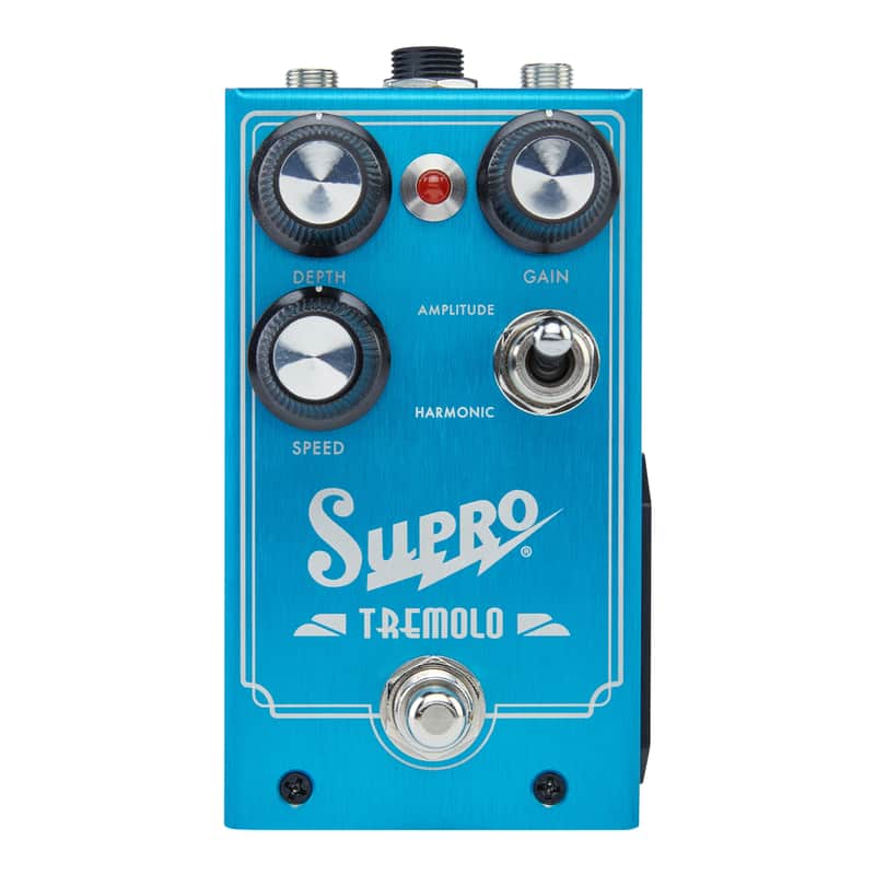 Supro 1310 Analog Harmonic Tremolo Effects Pedal image 1