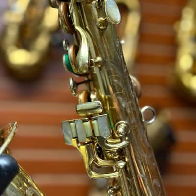 Conn Virtuoso New Wonder 8m C Melody Saxophone Pearls Gold Plate FRESH OVERHAUL! image 22