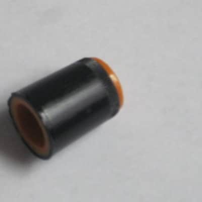 ONE lightly used / mostly very clean (top side has some short scratches) genuine Boss DF-2 KNOB, fits split shaft shaft (stem) mid 1980s - early 1990s - TOP: orange with black marker // SIDEs: black // hard plastic (NO pedal / NO other items) image 11