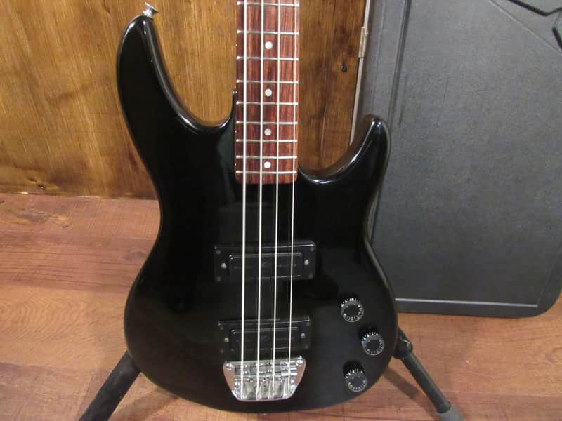 1986 Made in USA Peavey Foundation 4 String Bass Guitar With Original Case image 1