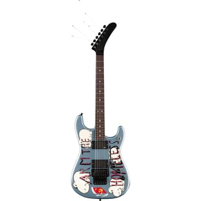 Fender Tom Morello "Arm the Homeless" RW Blue Ice Metallic - Electric Guitar image 1
