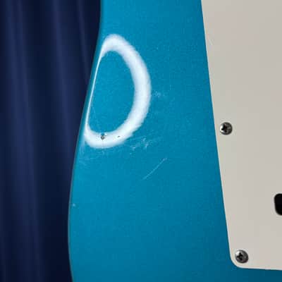 Fernandes Strat Copy - Teal image 20