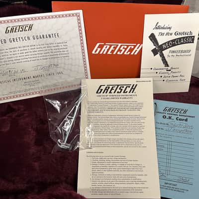 Gretsch G6119T-62 Vintage Select Edition '62 Tennessee Rose Dark Cherry Stain (950) image 9