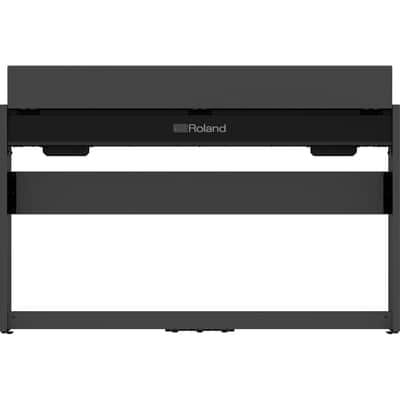 Roland F-107-BK 88-Key Slim Digital Piano w/ Stand, Bench, and 3-pedals, Black image 8