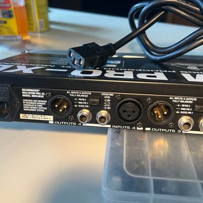 Behringer Multicom Pro-XL MDX4600 4-Channel Audio Interactive Dynamics Processor w IEC power cable & rack mount bolts/washers image 6