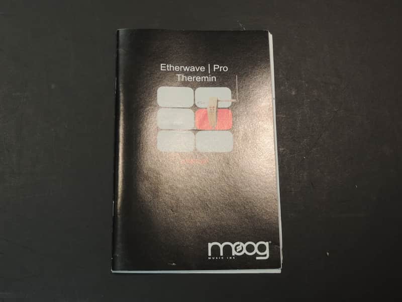 Moog Etherwave Pro Theremin Manual & DVD [Three Wave Music] image 1