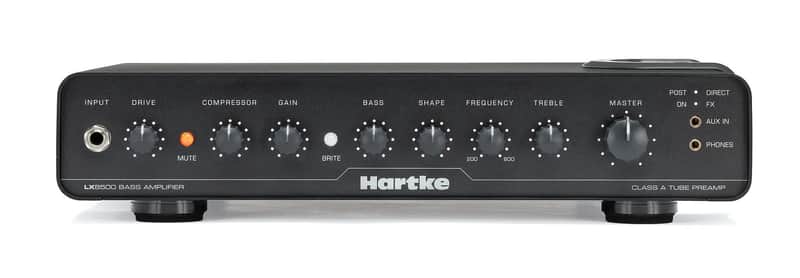 Hartke LX8500 Lightweight Tube preamp Bass Head. 800 watts image 1