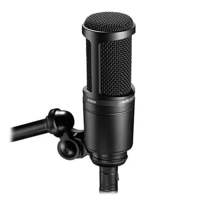 Audio-Technica AT2020 Cardioid Side-Address Condenser Microphone AT-2020 Mic image 2