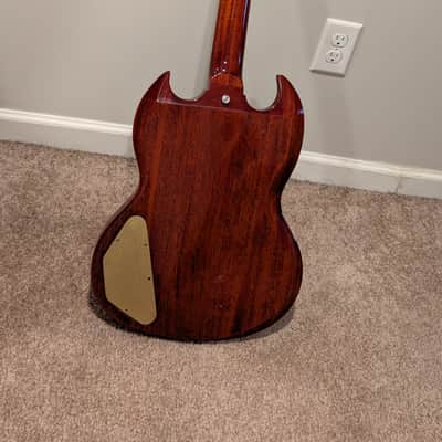 Backplate for Gibson SG -solid Brass-vintage 90s image 3