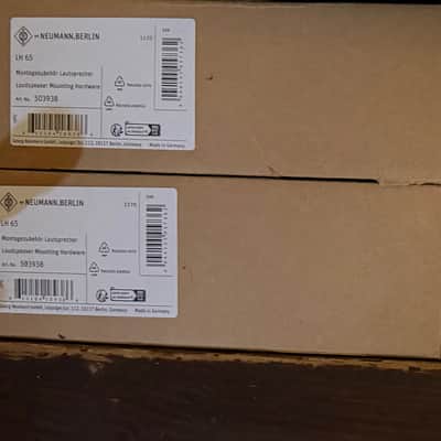 Neumann Pair of LH 65 table stands for KH 120 monitors NEW image 3