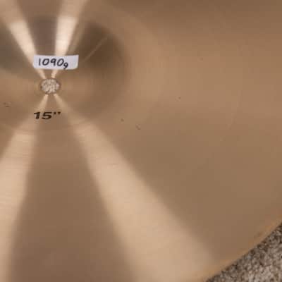Paiste 15" Formula 602 Sound Edge Hi Hat Cymbals 1090g 1251g image 9