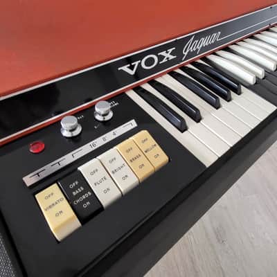 Vox Jaguar Combo Organ 1960s - Red image 14