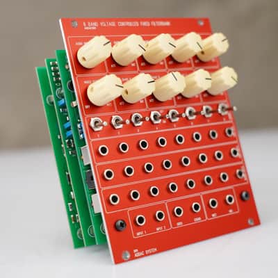 ADDAC System ADDAC601 8 Band VC Fixed Filterbank Eurorack Module #58399 image 8