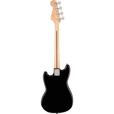 Squier 037-3800-506 Sonic Bronco Bass, LRL, Black image 2