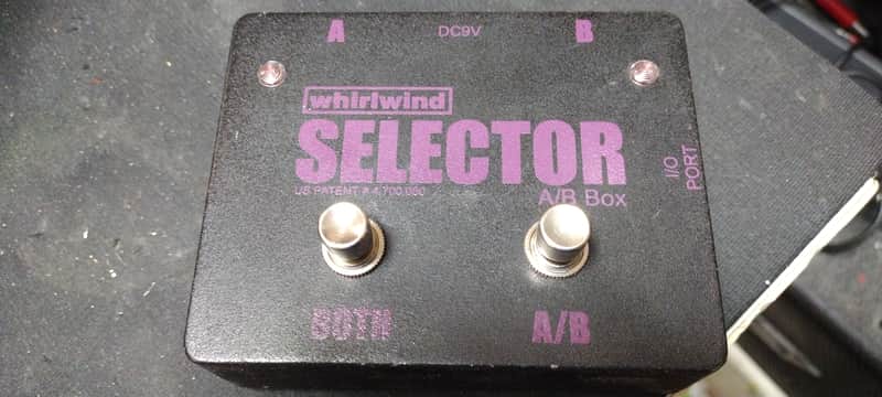 Whirlwind Selector A/B Box - Black image 1
