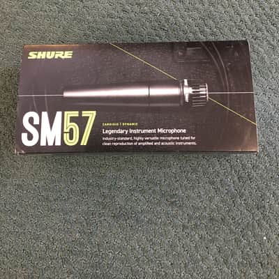 Shure SM57 Cardioid Dynamic Microphone Black image 3