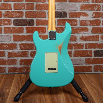 Fender Custom Shop W25 Custom Deluxe Relic HB S1 Stratocaster Aged Surf Green 2025 w/OHSC image 7