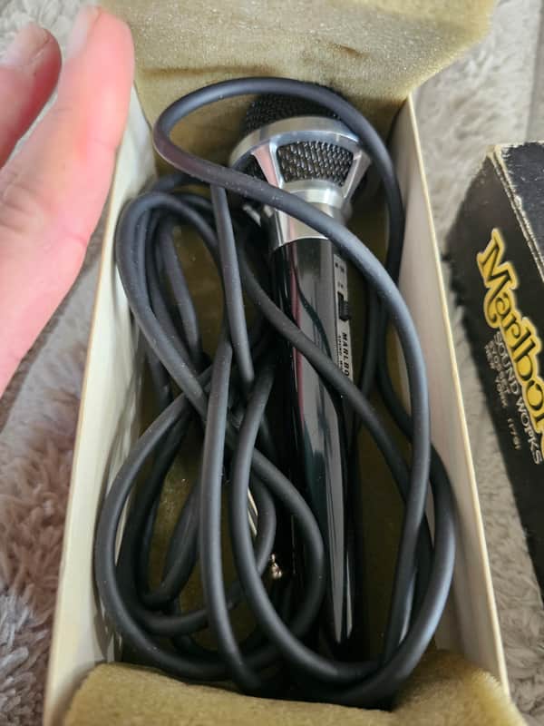 Marlboro Sound Works M-50 Dynamic Microphone 70s - Black image 1