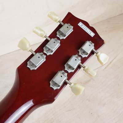 Orville Les Paul Junior Double Cut-Away LPJD-70 1990 Cherry Japan Licensed Gibson Jr DC w/ Gig Bag image 5