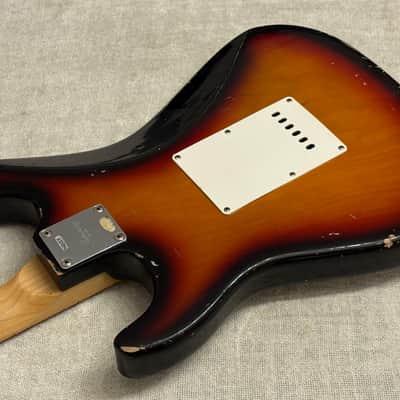 Vintage Harmony H80T Sunburst Strat image 15