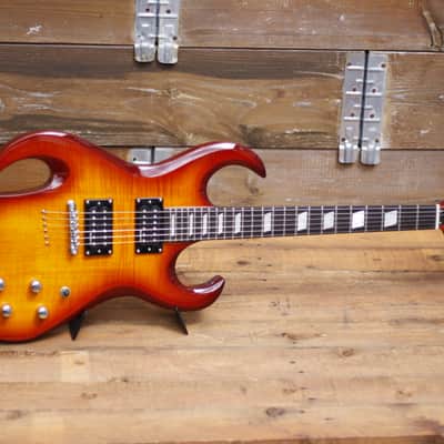 The Alternative Guitar Company Smiling Bull 2000s - Cherry Burst image 2