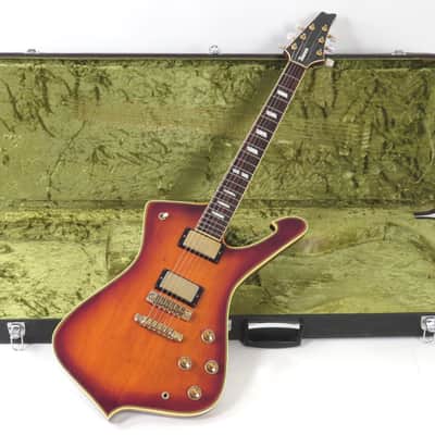 1978 Ibanez Iceman IC-400 - Antique Violin - Gold Hardware - Original Case image 2