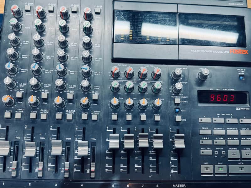 Fostex 280 Multitrack Analog Cassette Recorder 4-Track - Fully working with manual image 1