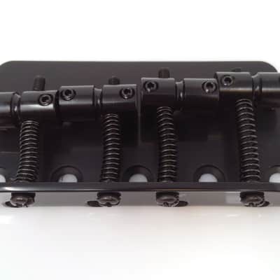 True Custom Shop® Black 4-String  Bass Bridge Upgrade for Fender Precision Bass & Jazz Bass image 3