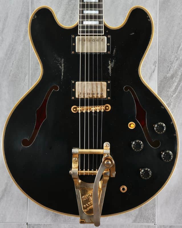 Gibson Custom Shop Murphy Lab Keith Richards Signature '60 ES-355 Collector's Edition Reissue (Aged, Signed Label) 2026 - Ebony