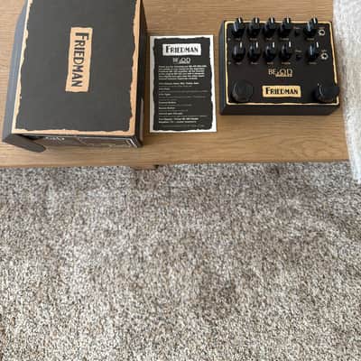 Friedman BE-OD Deluxe Overdrive 2018 - 2019 - Black image 1