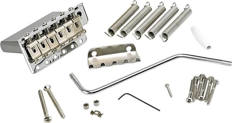 Fender 099-2049 American Vintage Stratocaster Left-Handed 6-Saddle Bridge Tremolo Assembly image 1