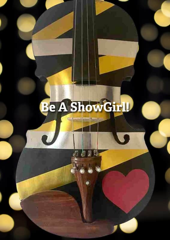 Rozanna's Love Wrap 3/4 Violin Outfit with pearl fine tuners image 1