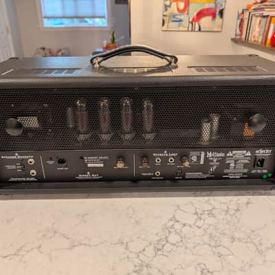 Schecter Guitar Research SYN100-HE Hellwin Stage 100W Tube Guitar Amp Head image 6