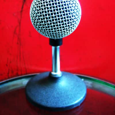 Vintage 1980's USA Shure SM58 Handheld Cardioid Dynamic Microphone Low Z w mic clip & cable image 6