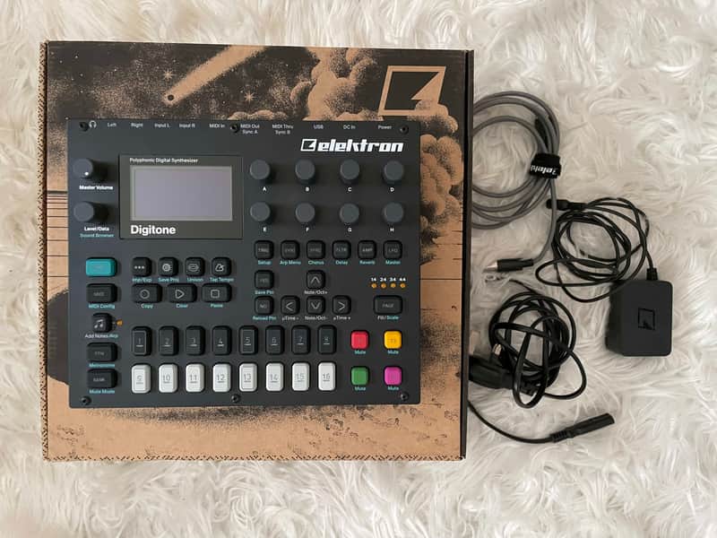 Elektron Digitone 8-Voice Digital Synthesizer 2017 - Present - Black image 1