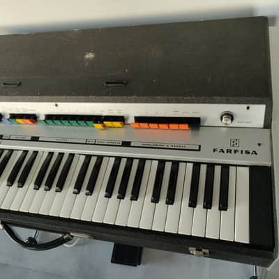 Orgue Farfisa VIP-345 61-Key Organ 1970 - 1976 - Gray / Black image 5