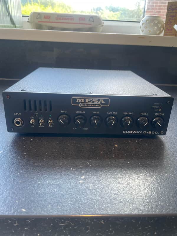 Mesa Boogie Subway D-800 800-Watt Bass Amp Head