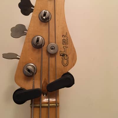 NEW PIX! G&L SB-2 1981? Black Jazz Bass image 3