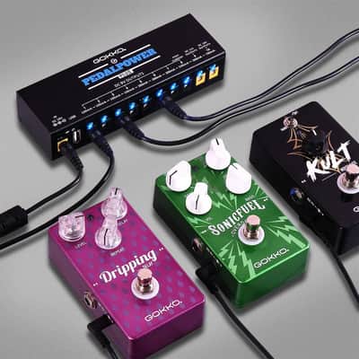 Guitar Pedal Power Supply with 10 DC Output for 9V/12V/18V Effect Pedals image 6