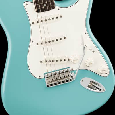 Fender Eric Johnson Stratocaster Rosewood FB w/Dlx Hardshell Case COLOR:TROPICAL TURQUOISE image 2